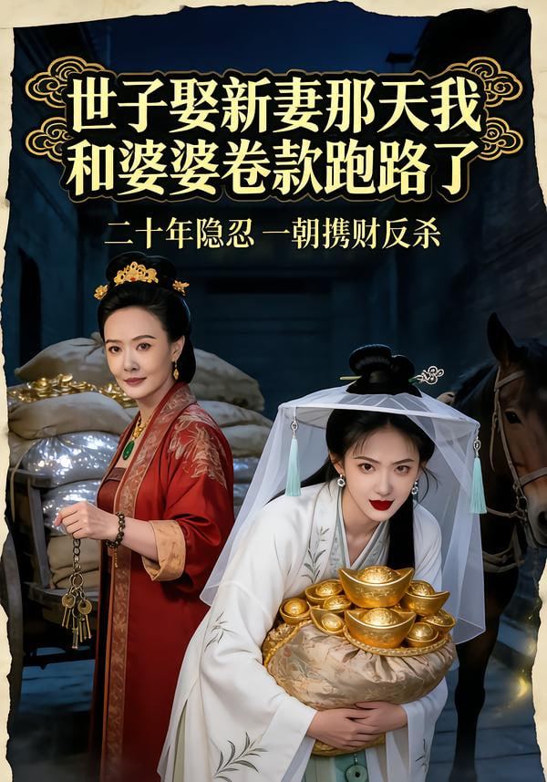 世子娶新妻那天我和婆婆卷款跑路了封面