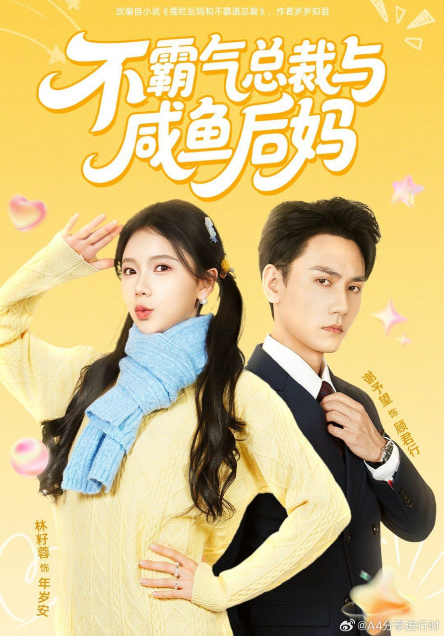 不霸气总裁与咸鱼后妈封面