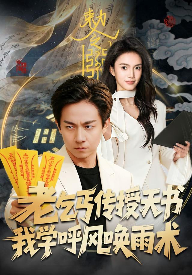 老乞丐传授天书，我学呼风唤雨术封面