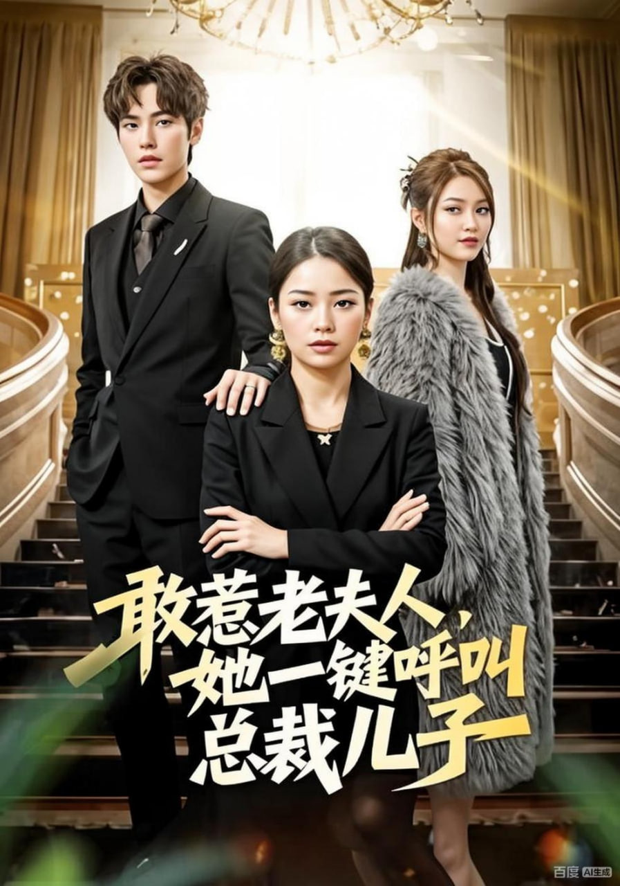 敢惹老夫人，她一键呼叫总裁儿子封面