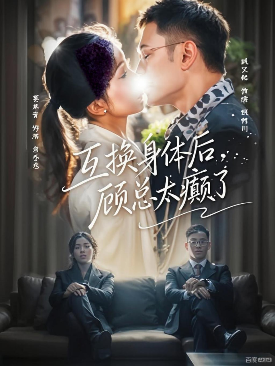 互换身体后，顾总太癫了封面