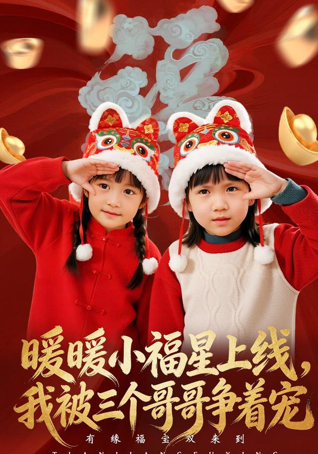 暖暖小福星上线，我被三个哥哥争着宠封面