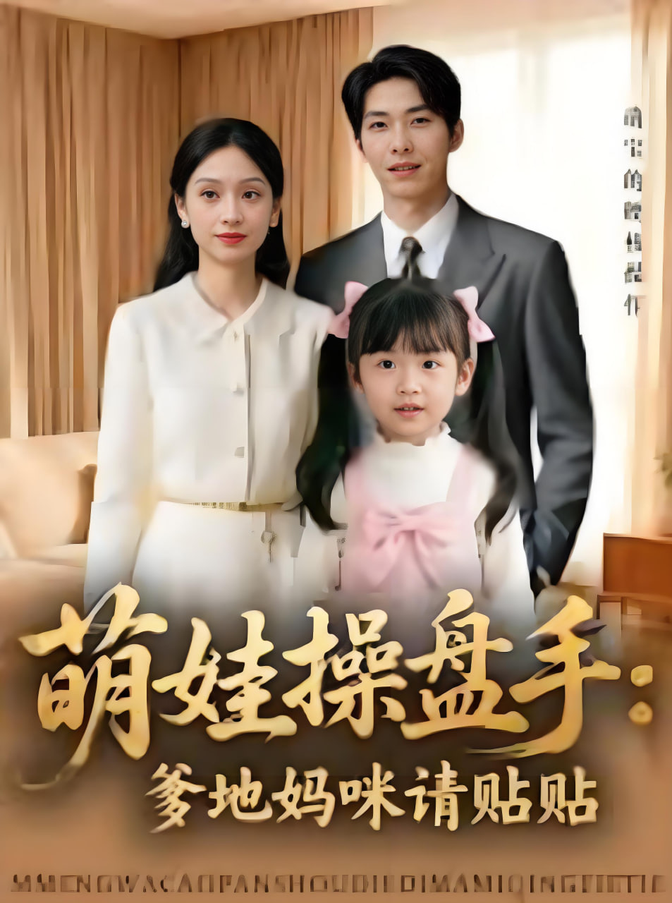 萌娃操盘手：爹地妈咪请贴贴封面