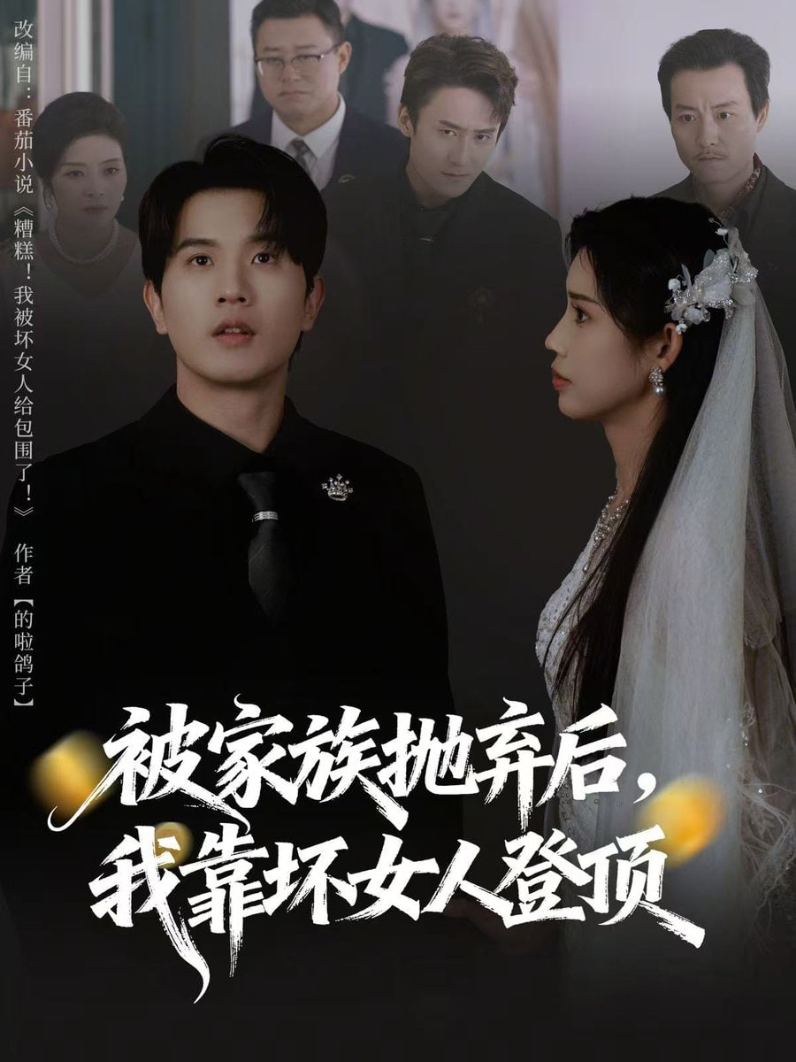 被家族抛弃后，我靠坏女人登顶 (重生后)，我靠人脉夺回少爷身份封面