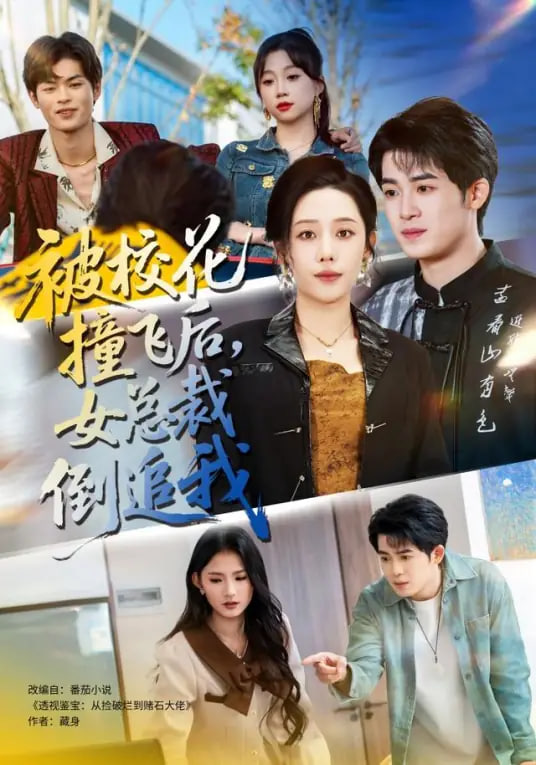 被校花撞飞后，女总裁倒追我封面