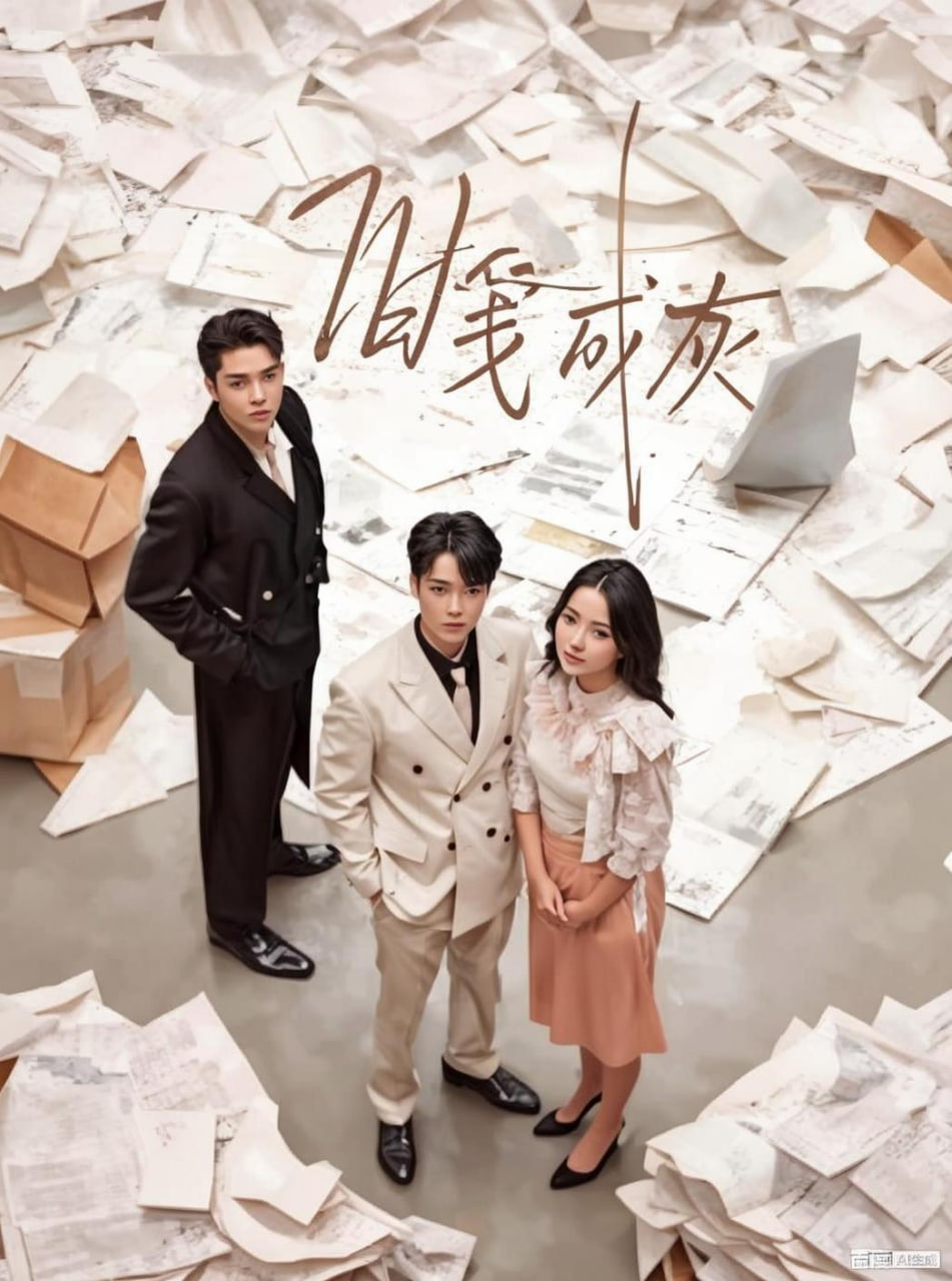 旧笺成灰封面