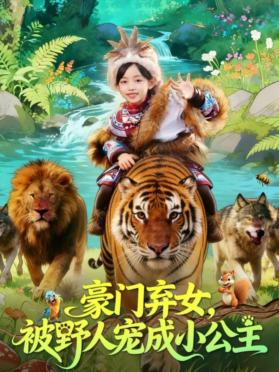 豪门弃女，被野人宠成小公主封面
