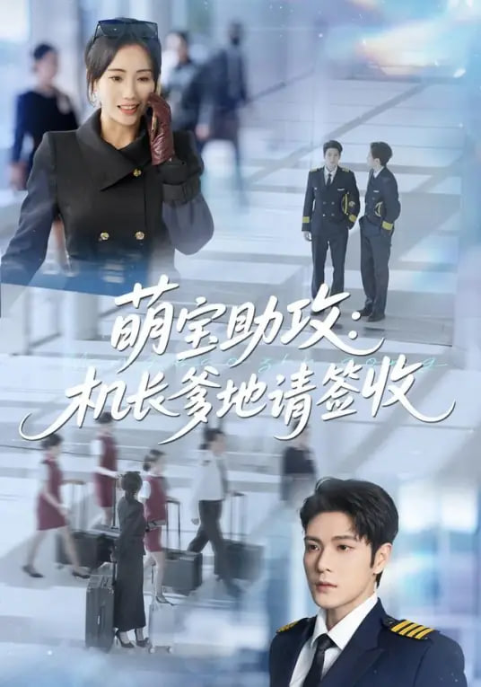 萌宝助攻机长爹地请签收封面