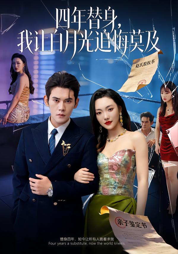 莫及四年替身，我让白月光追悔莫及封面