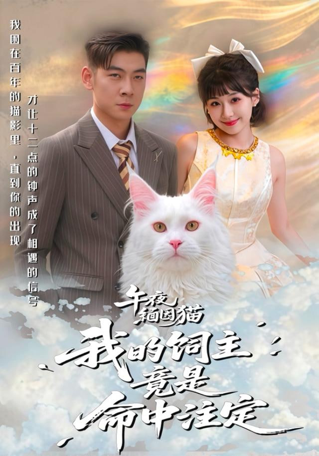 午夜缅因猫我的饲主竟是命中注定封面
