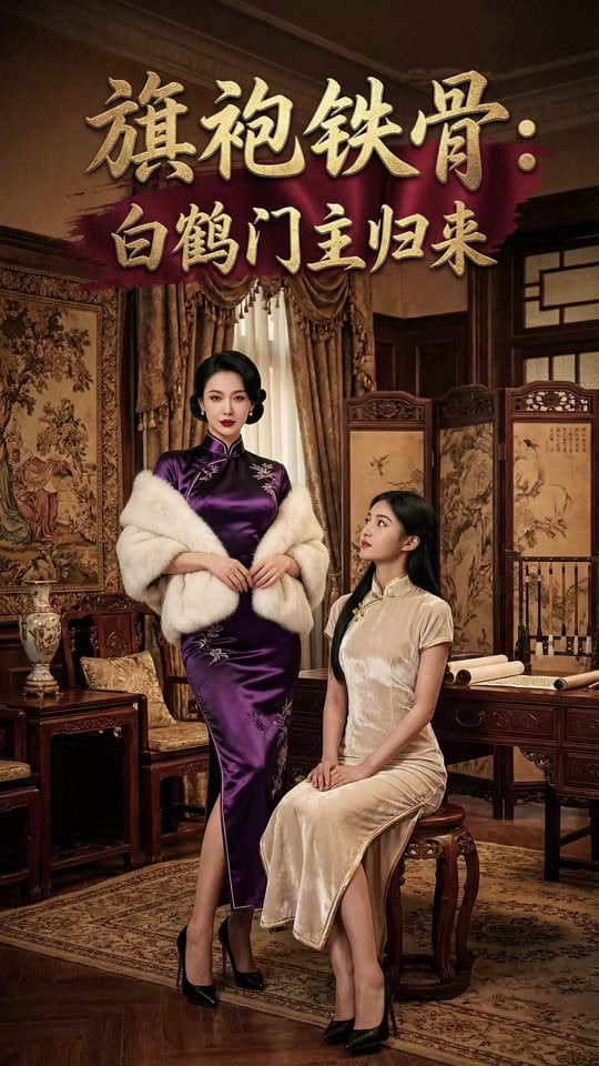 旗袍铁骨：白鹤门主归来封面