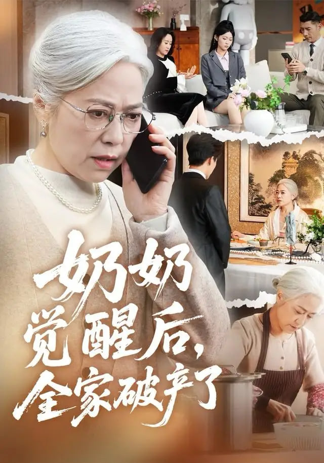 奶奶觉醒后，全家破产了（奶奶的绝地反击）封面