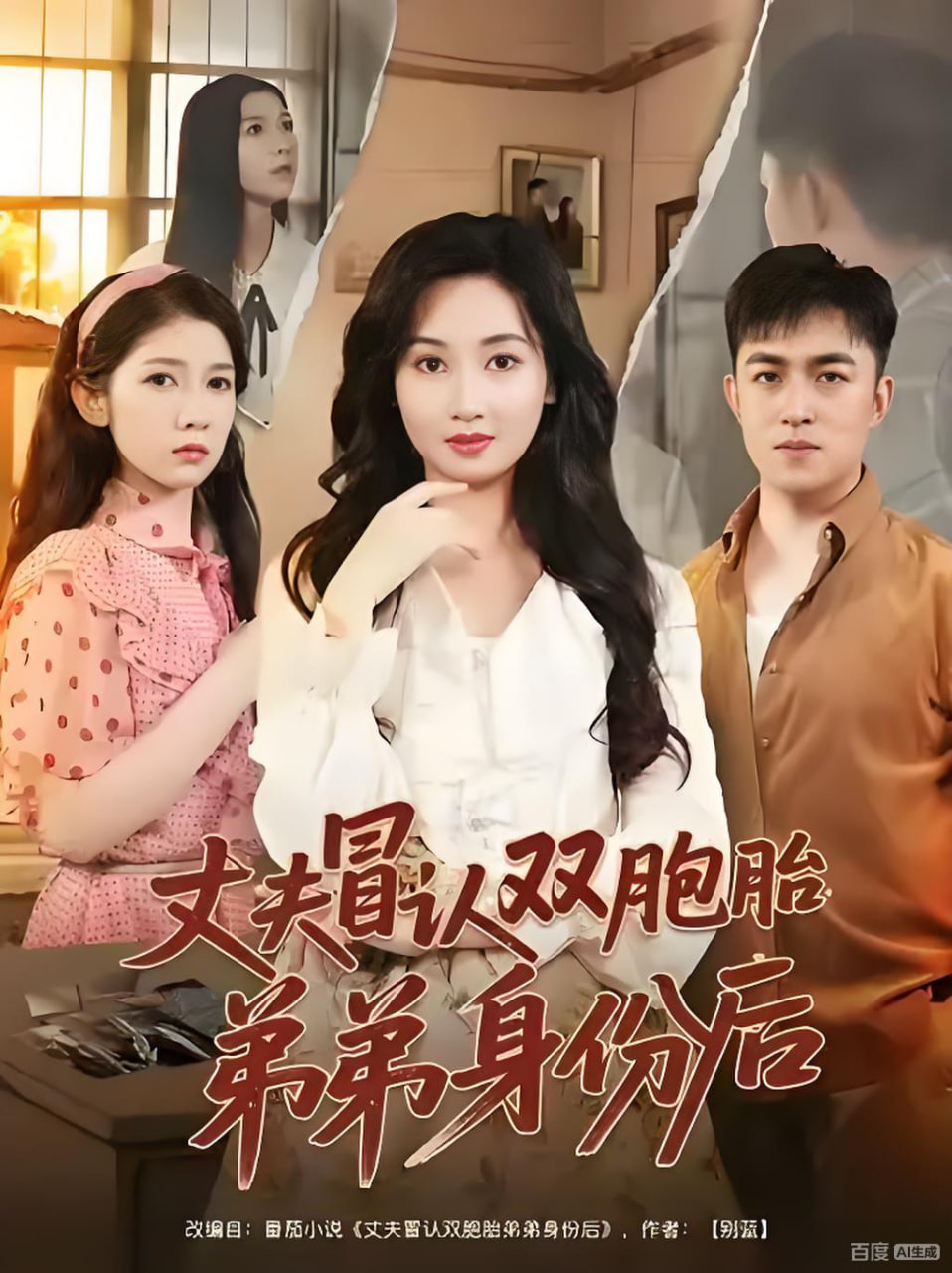 丈夫冒认双胞胎弟弟身份后封面