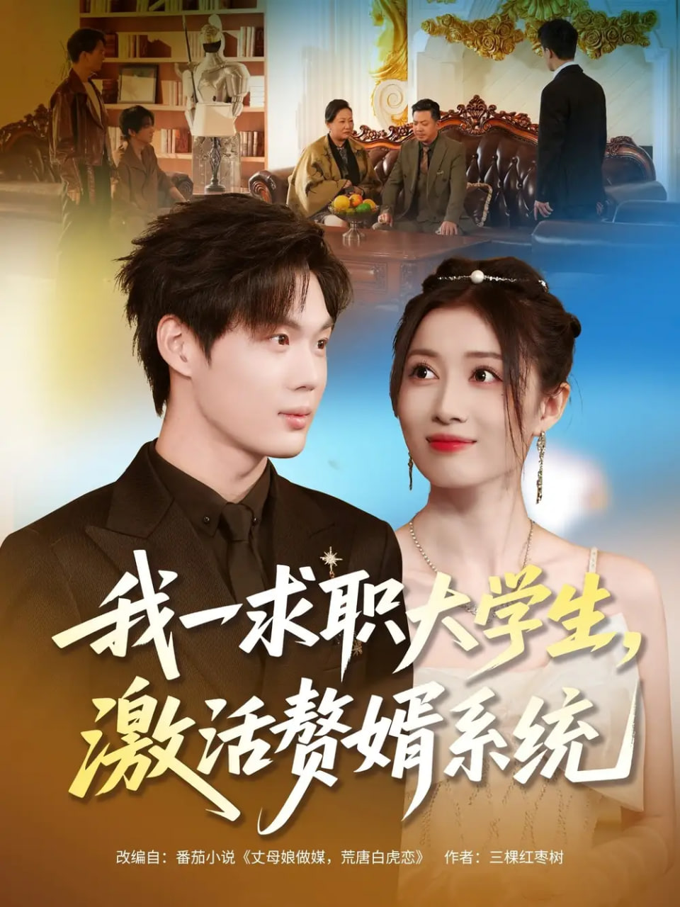 我一求职大学生，激活赘婿系统封面