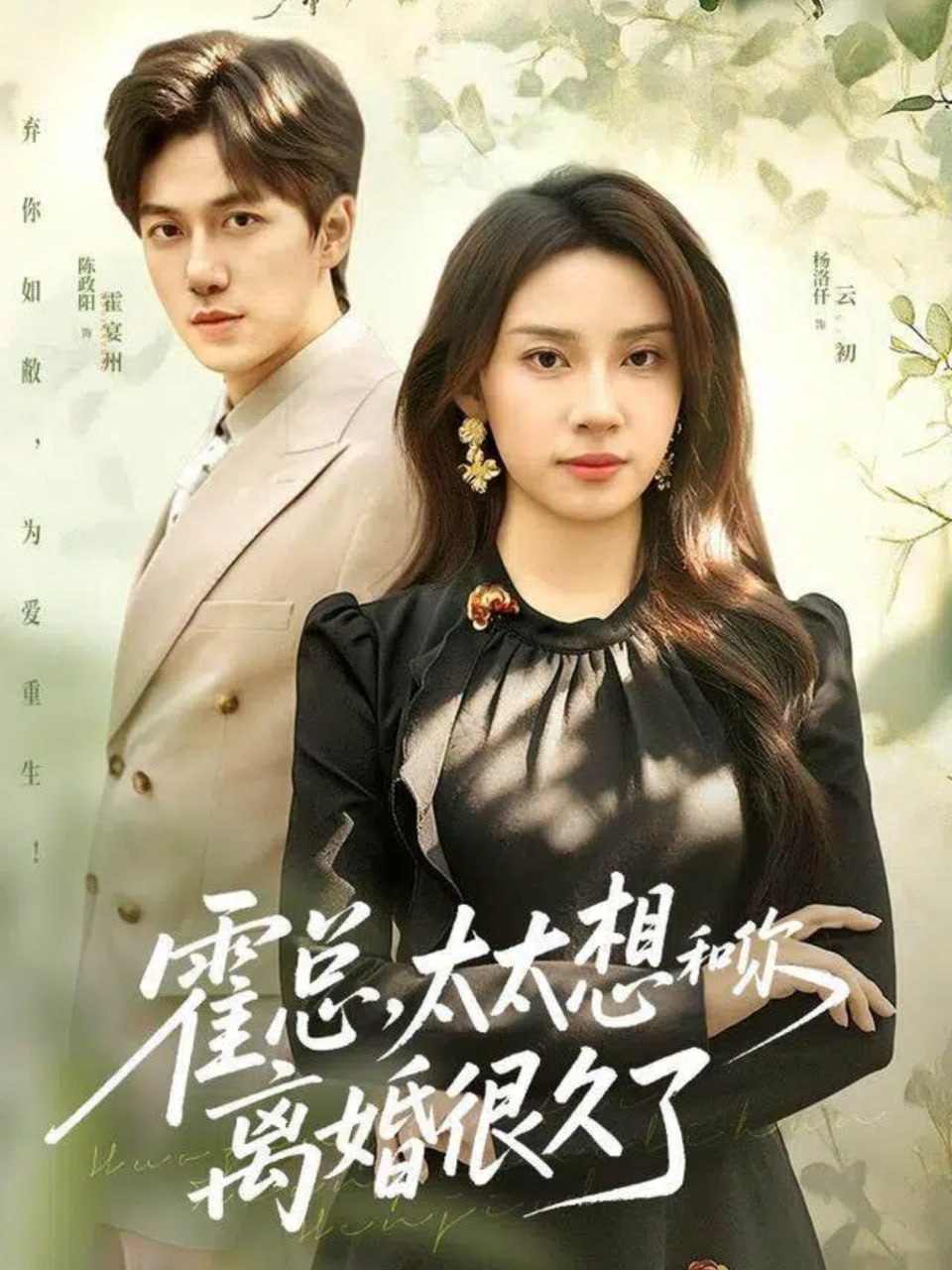 霍总，太太想和你离婚很久了封面