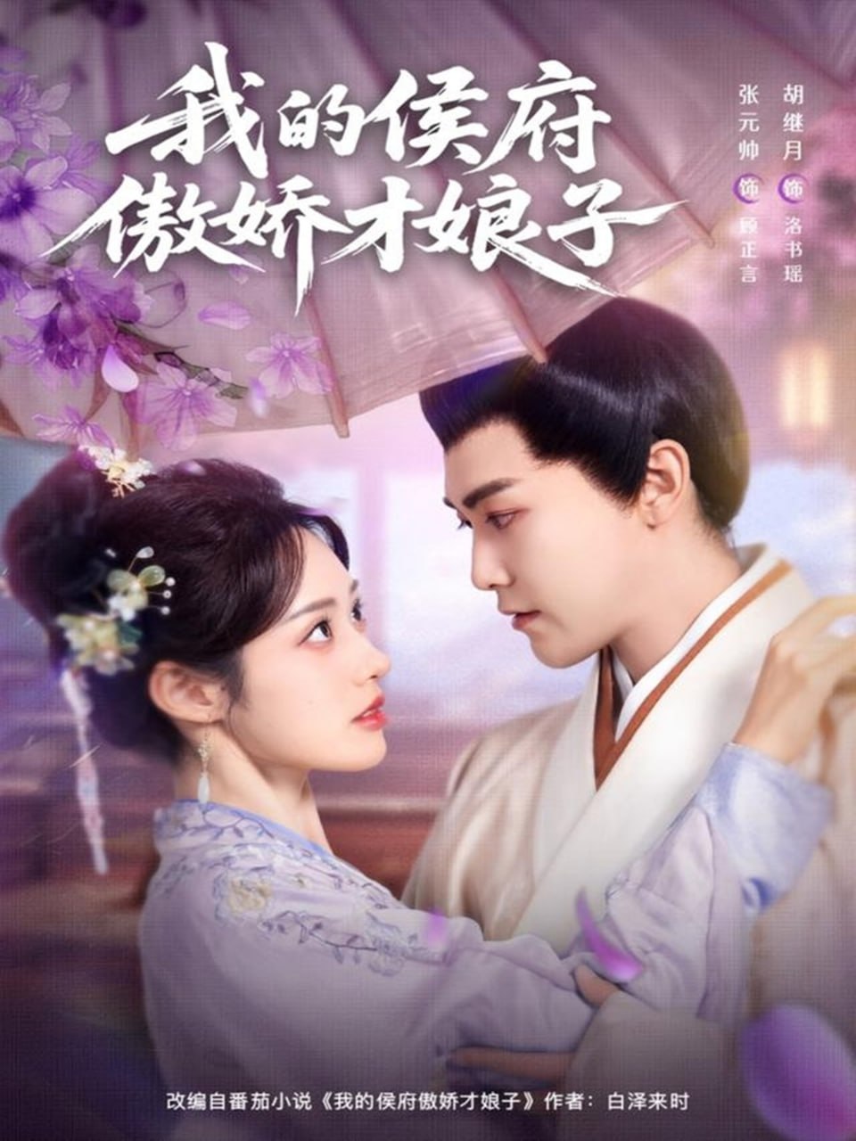 我的侯府傲娇才娘子封面