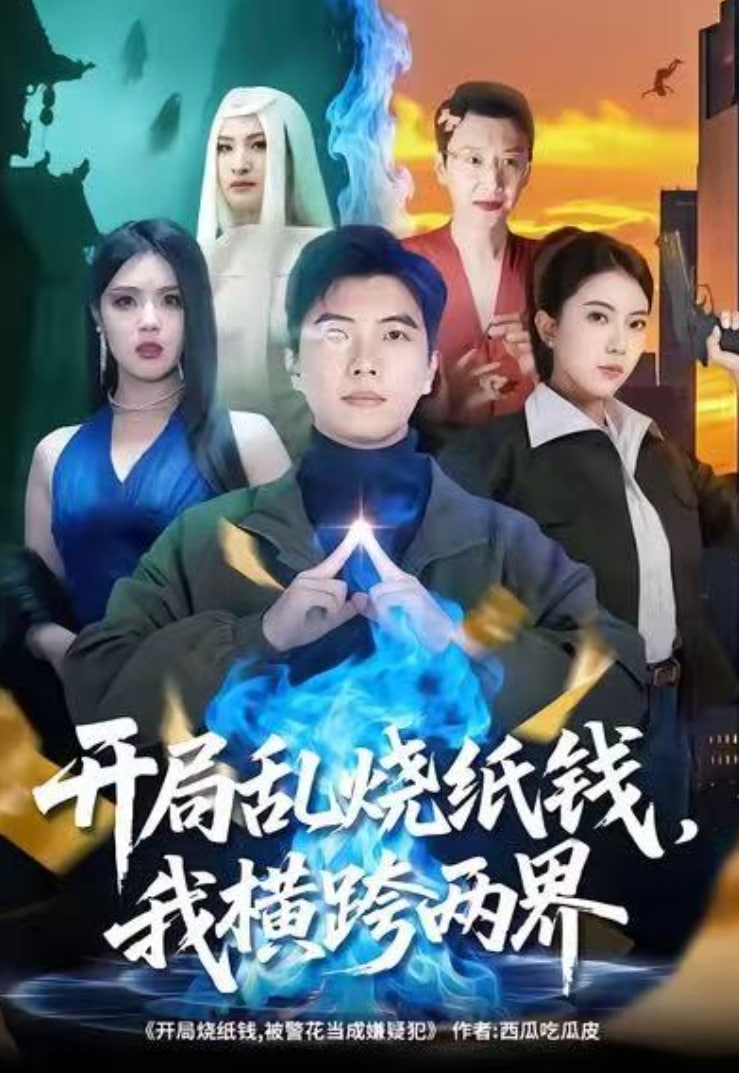 开局乱烧纸钱，我横跨两界封面
