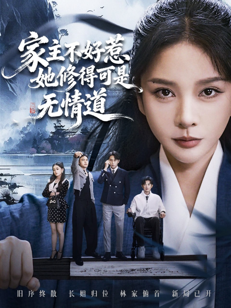 家主不好惹她修得可是无情道（长姐不好惹林家上下皆俯首）封面