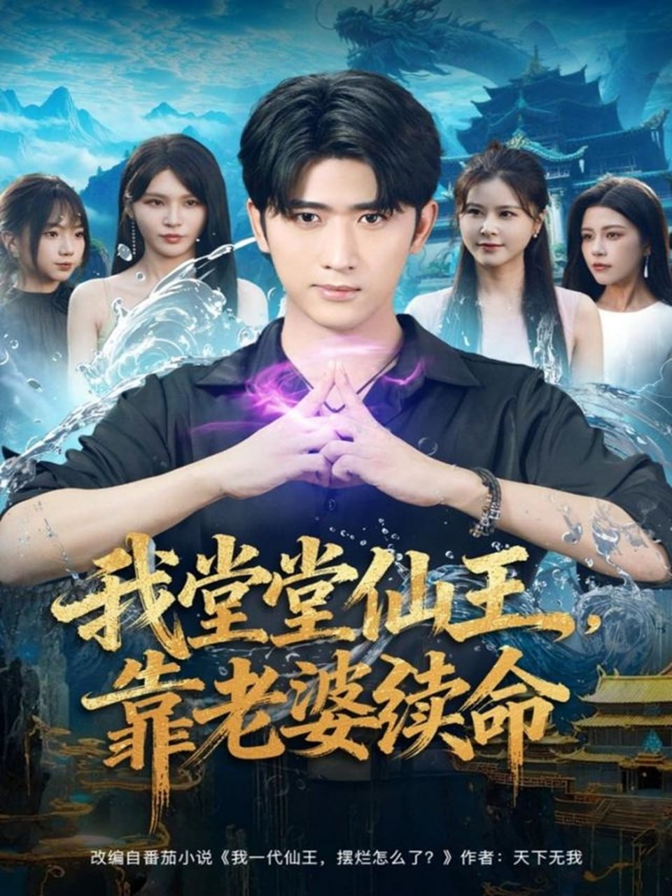 我堂堂仙王，靠老婆续命封面