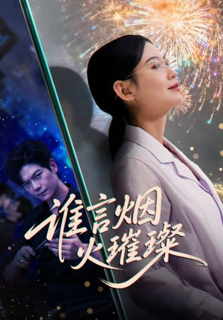 谁言焰火璀璨封面