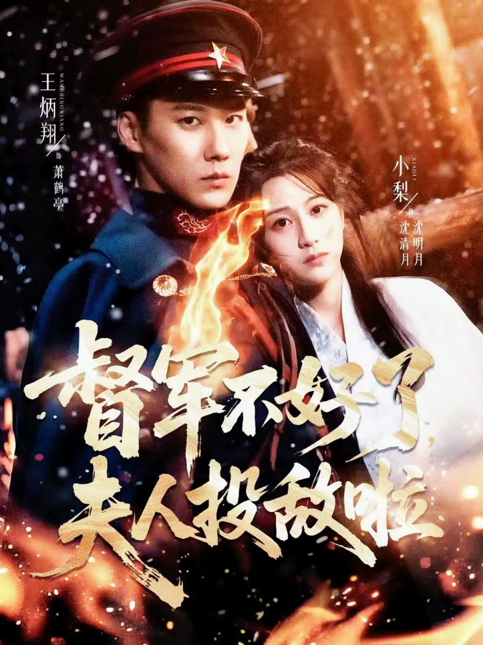 督军不好了，夫人投敌啦（清月照鹤亭）封面