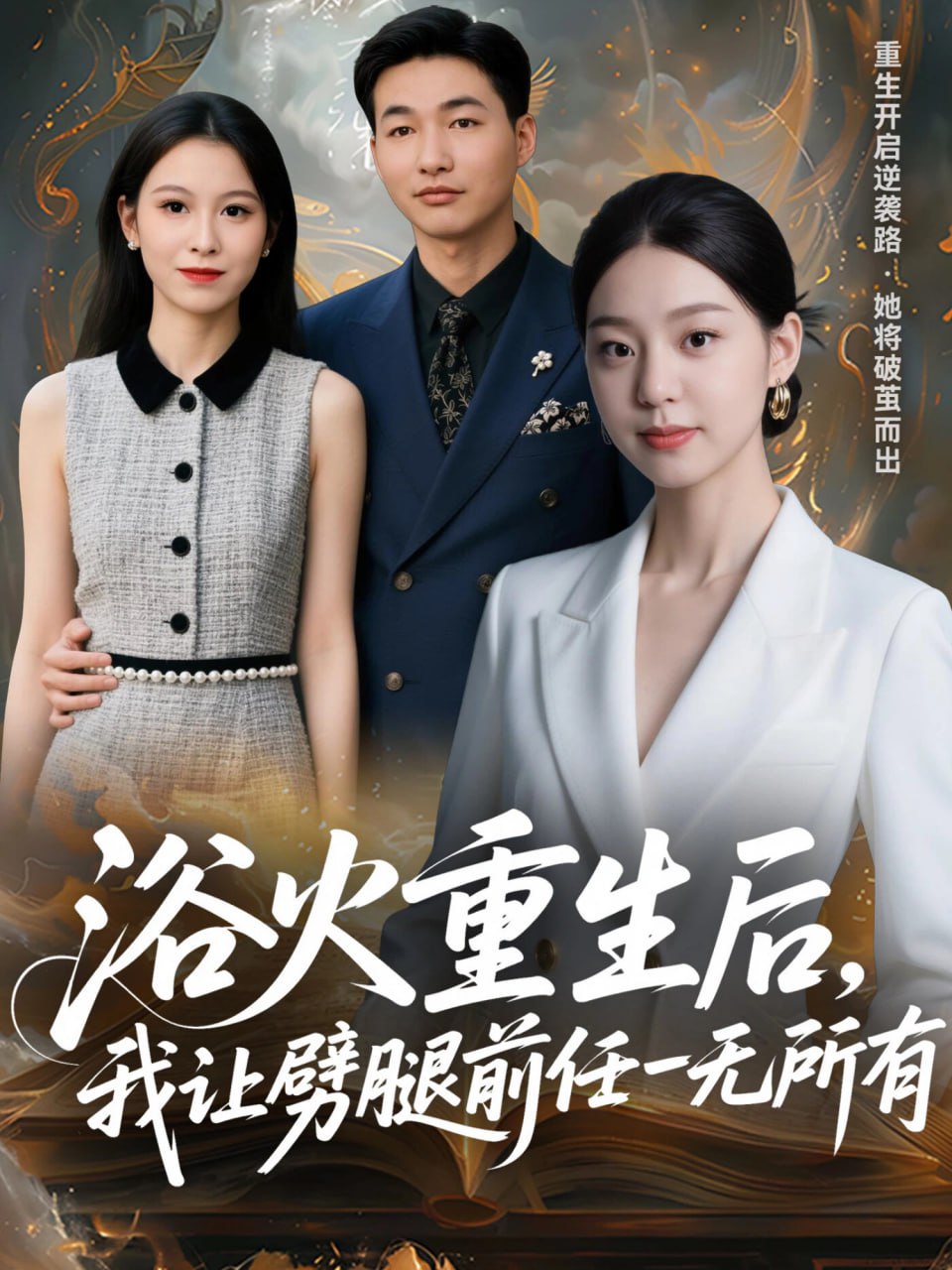 浴火重生后，我让劈腿前任一无所有（甩掉前任后，我涅槃重生了）封面