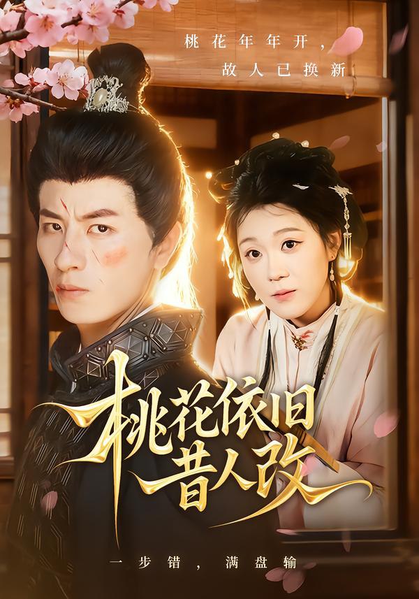 桃花依旧昔人改封面