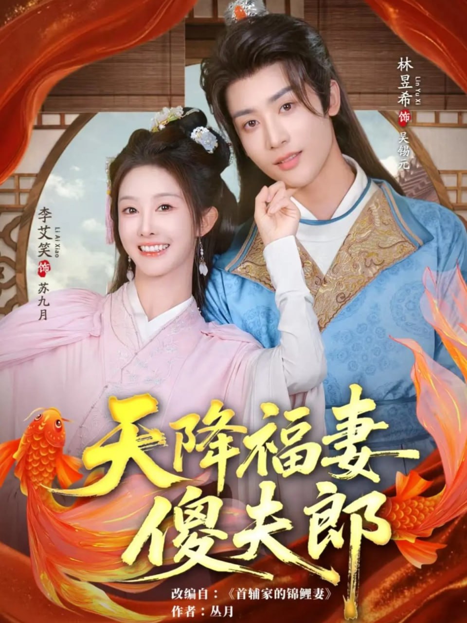 天降福妻傻夫郎封面