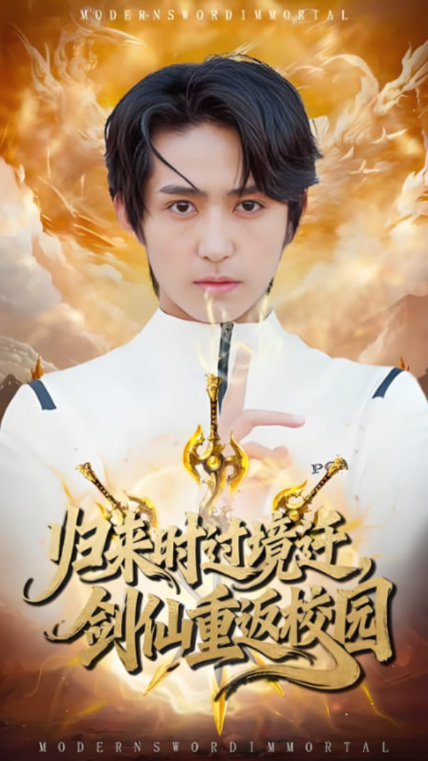 归来时过境迁，剑仙重返校园封面