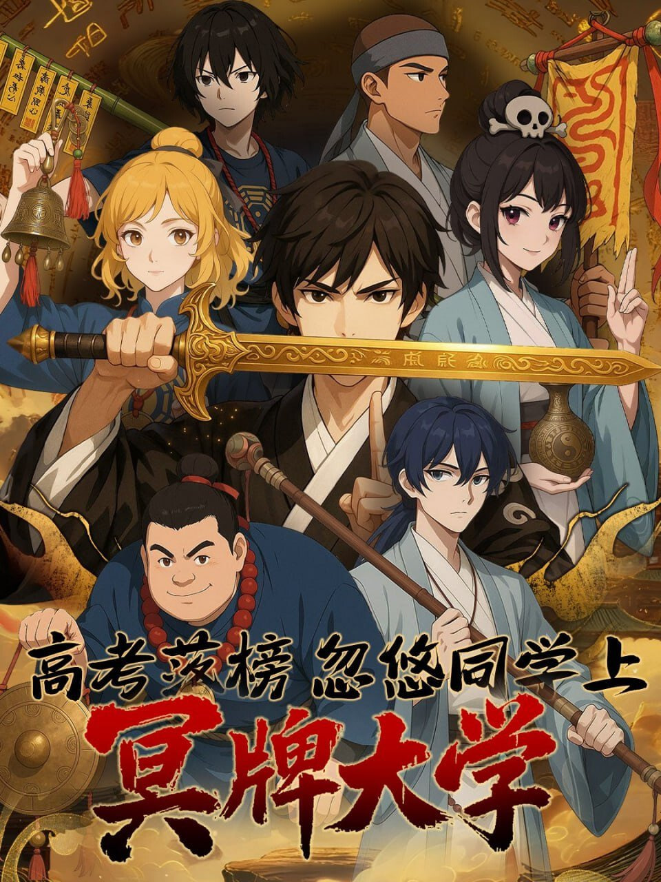 高考落榜忽悠同学上冥牌大学封面