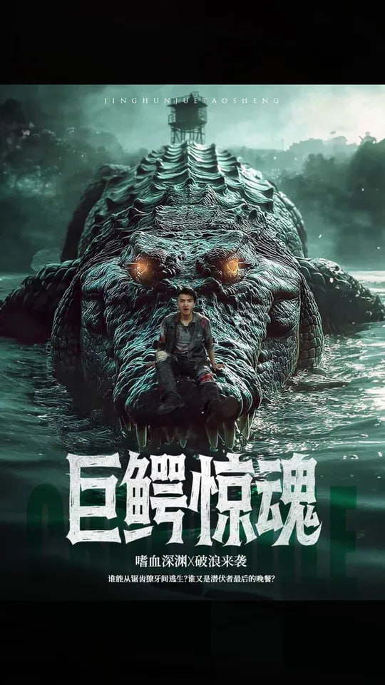 巨鳄惊魂封面