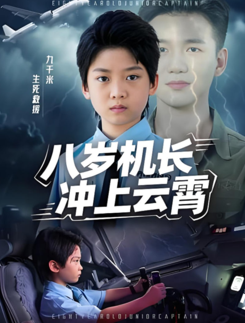 八岁机长冲上云霄封面
