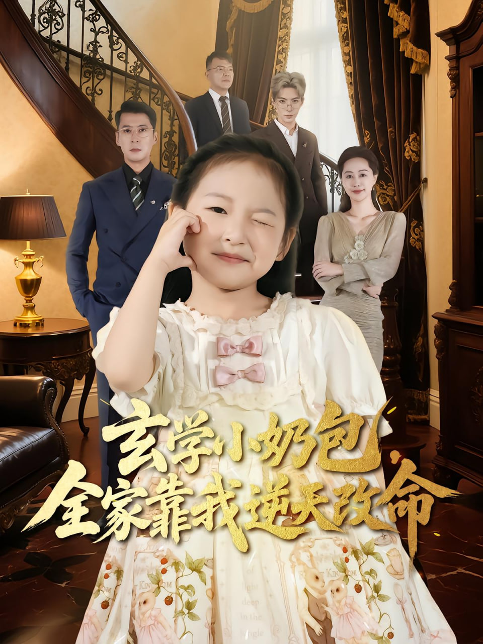 玄学小奶包全家靠我逆天改命封面