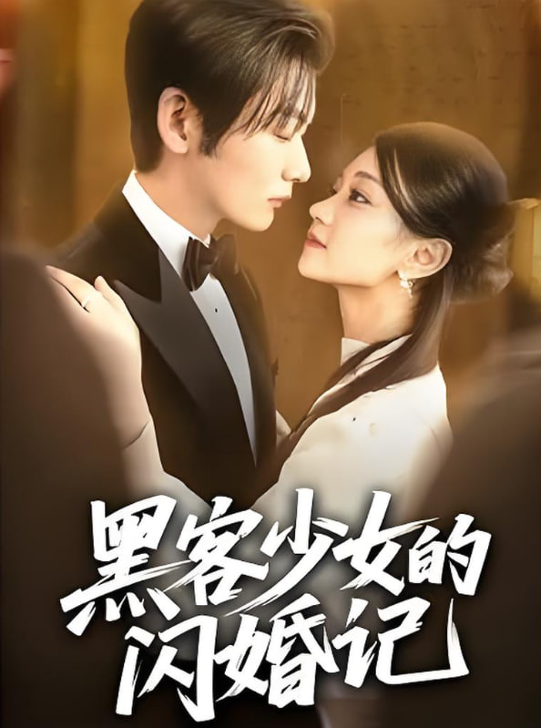 黑客少女的闪婚记封面