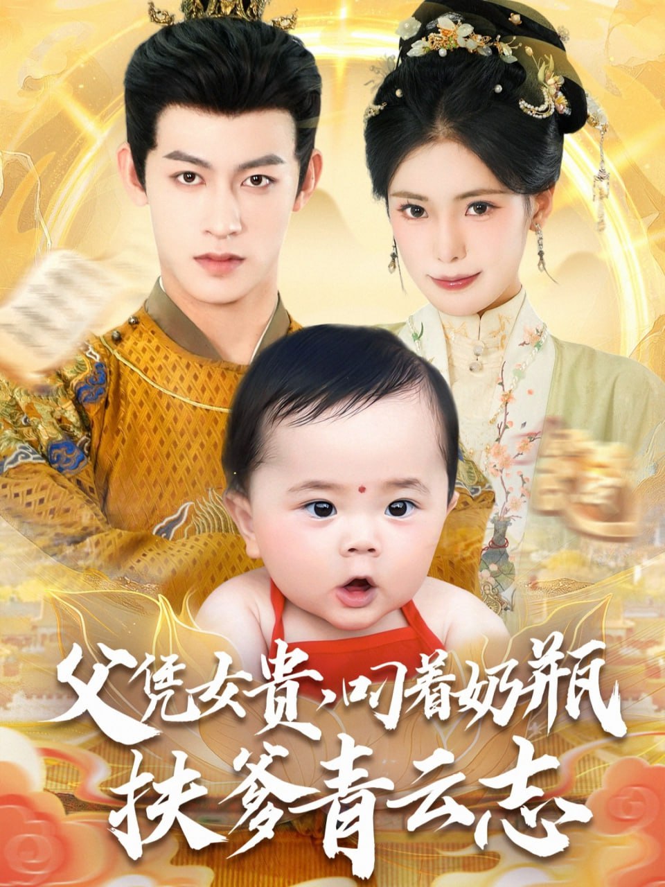父凭女贵叼着奶瓶扶爹青云志封面