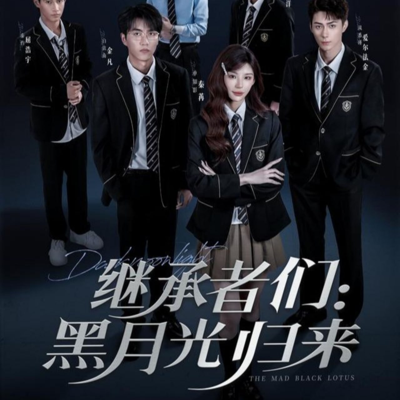 继承者们黑月光归来封面