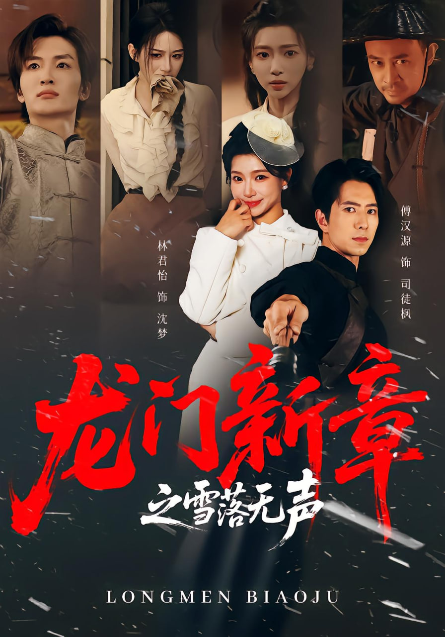 龙门新章之雪落无声封面
