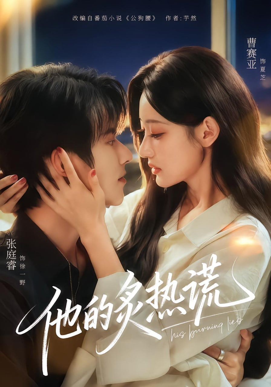 他的炙热谎封面