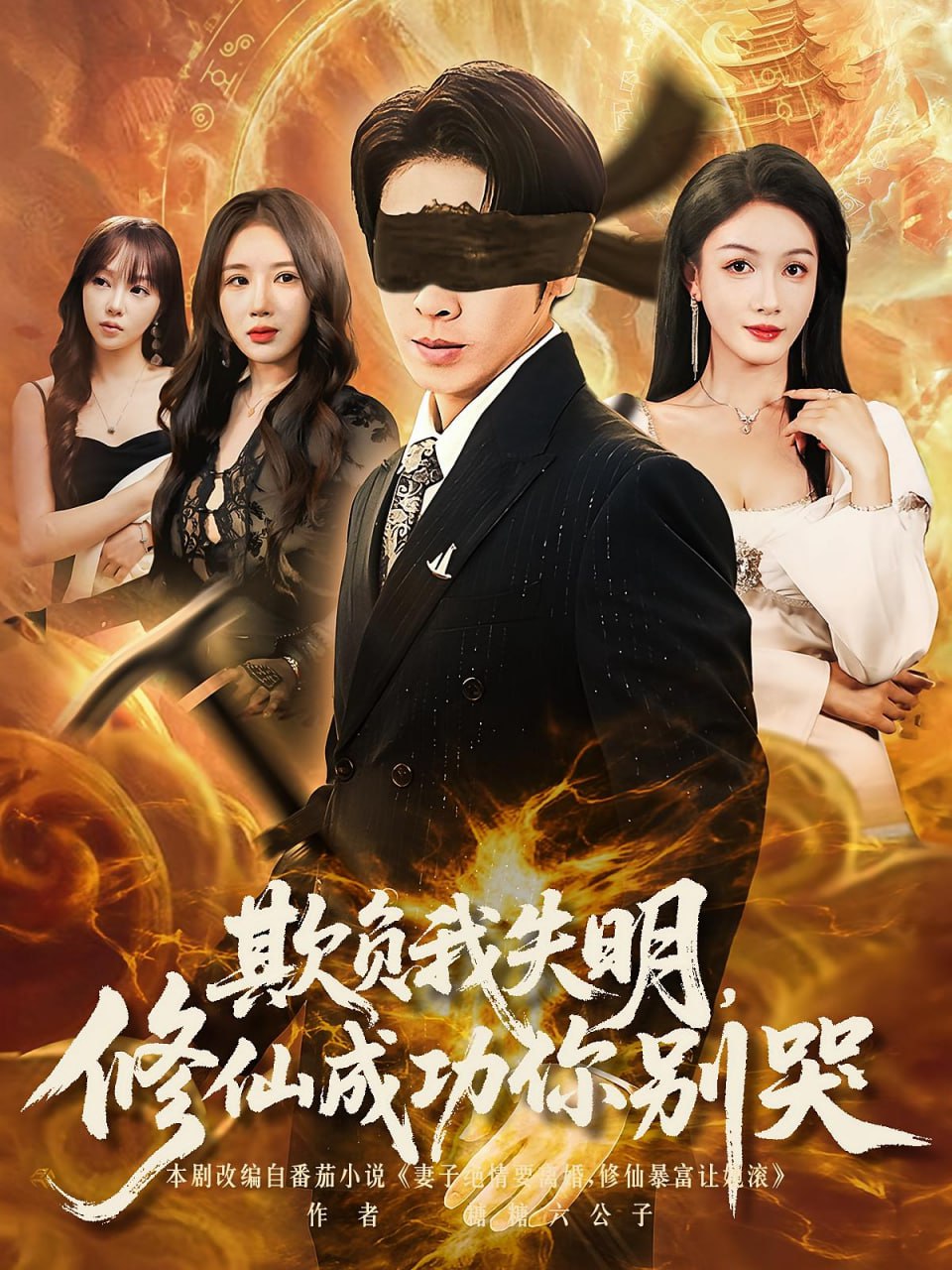 欺负我失明修仙成功你别哭封面