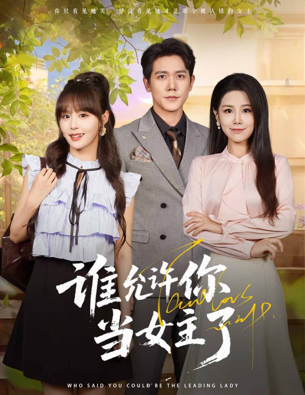 谁允许你当女主了封面