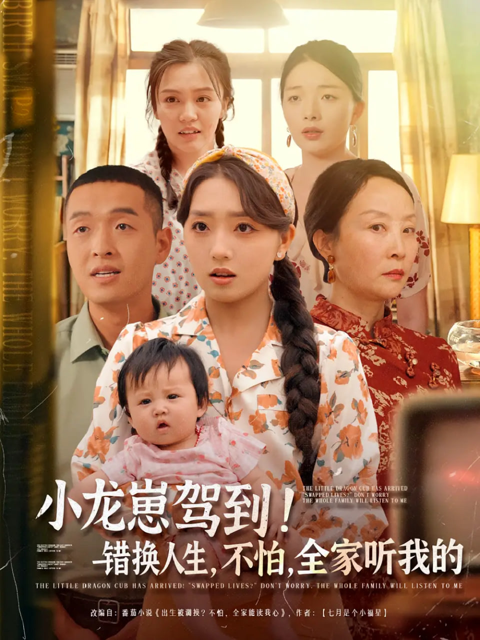 小龙崽驾到错换人生不怕全家听我的封面