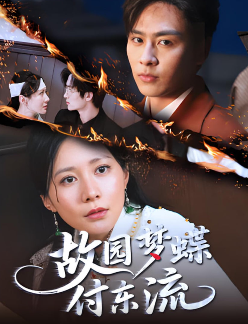 故园梦蝶付东流封面