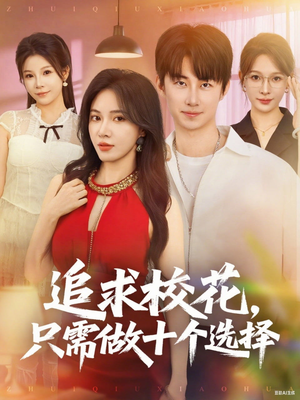 追求校花只需做十个选择（开局拿捏校花，我有神级系统怕什么）封面