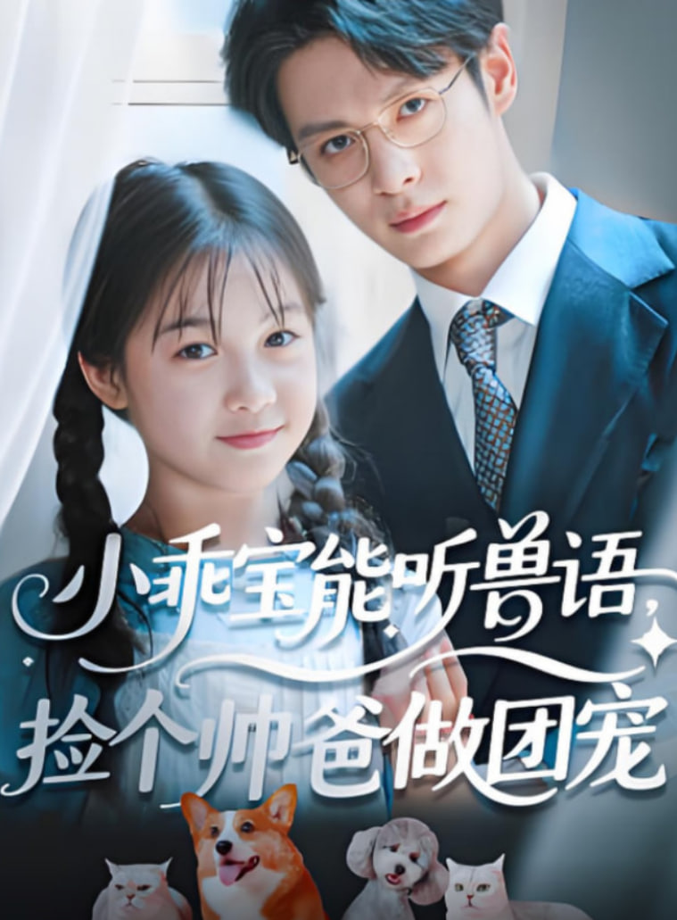 小乖宝能听兽语，捡个帅爸做团封面
