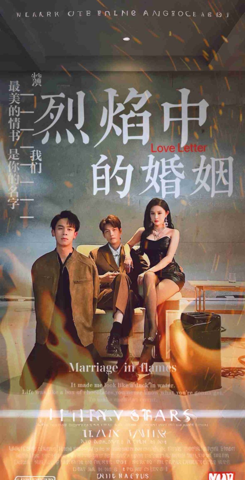 烈焰中的婚姻封面