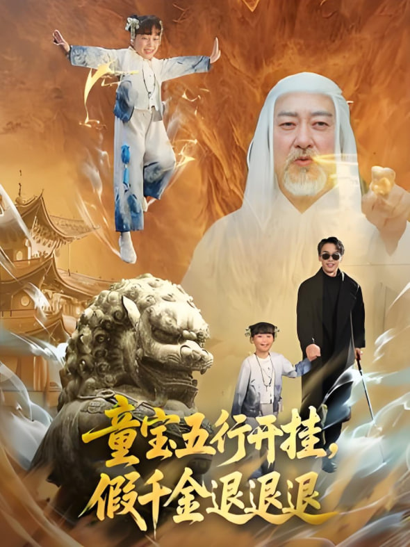 童宝五行开挂，假千金退退退封面