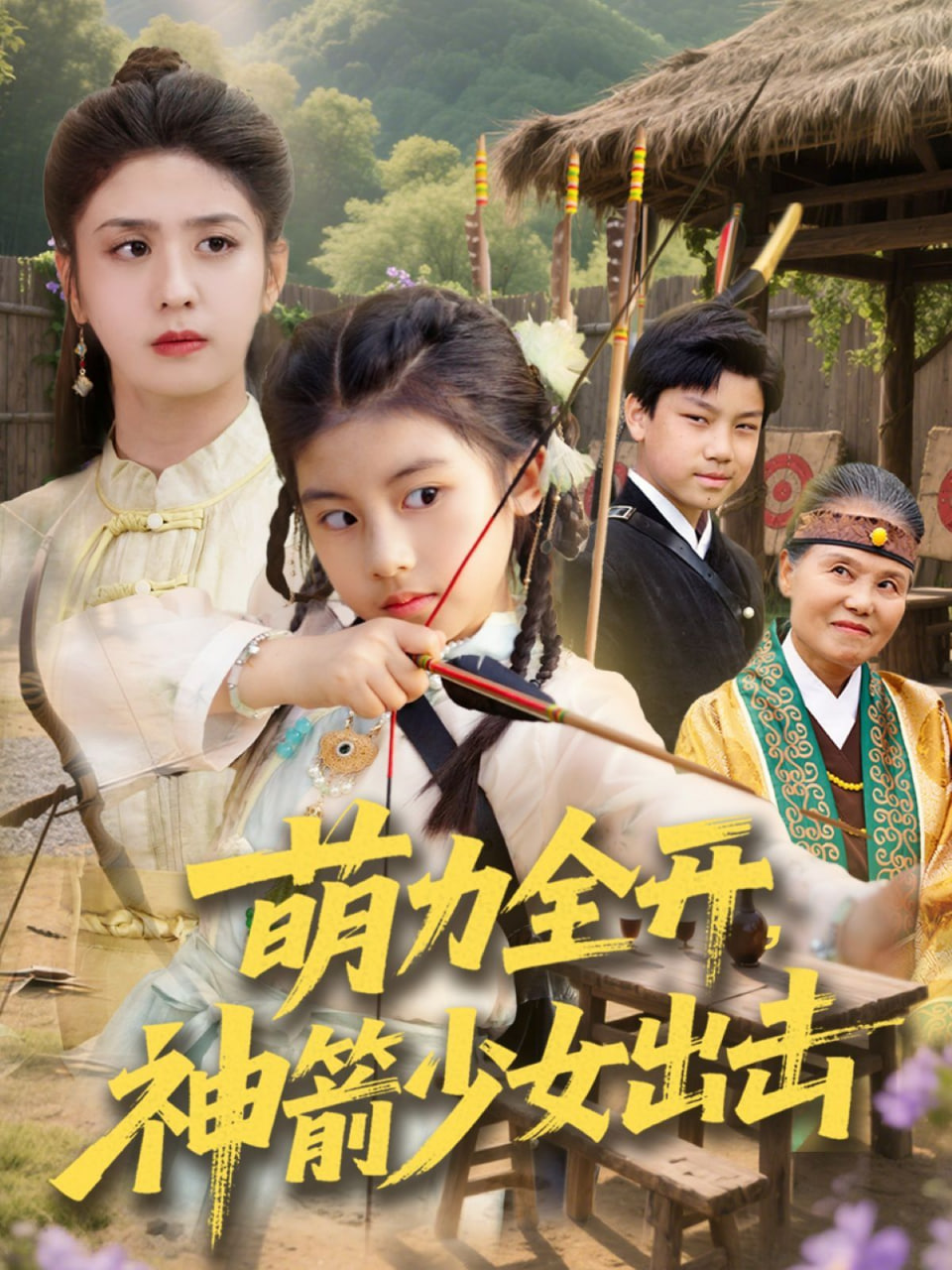 萌力全开神箭少女出击封面