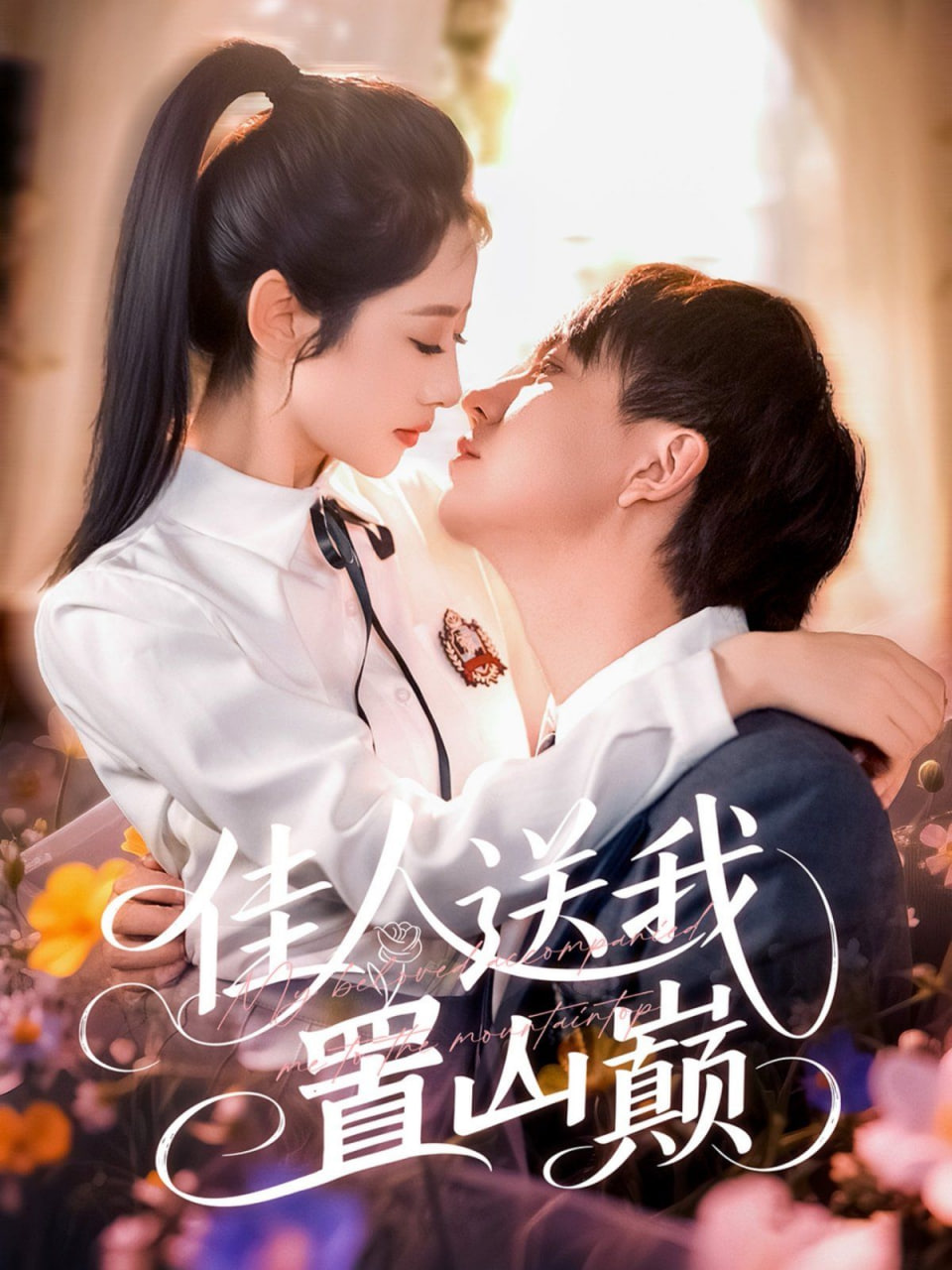 佳人送我置山巅封面