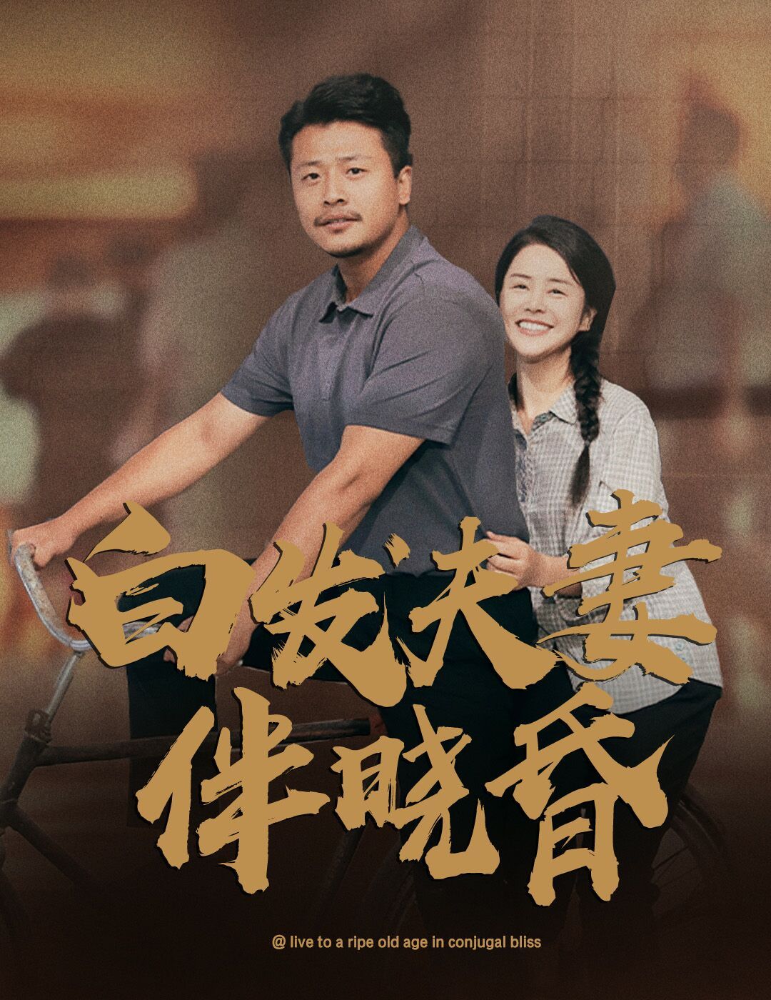 白发夫妻傍晓昏封面