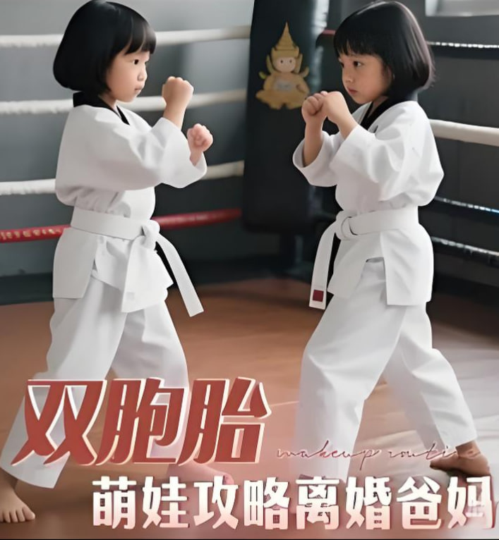 双胞胎萌娃攻略离婚爸妈封面